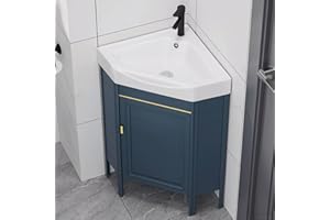 Corner Bathroom Sink Corner Sink Bathroom Vanity Cabinet with Ceramic Sink & Cabinet Set Corner Bathroom Vanity Sink Combo fo