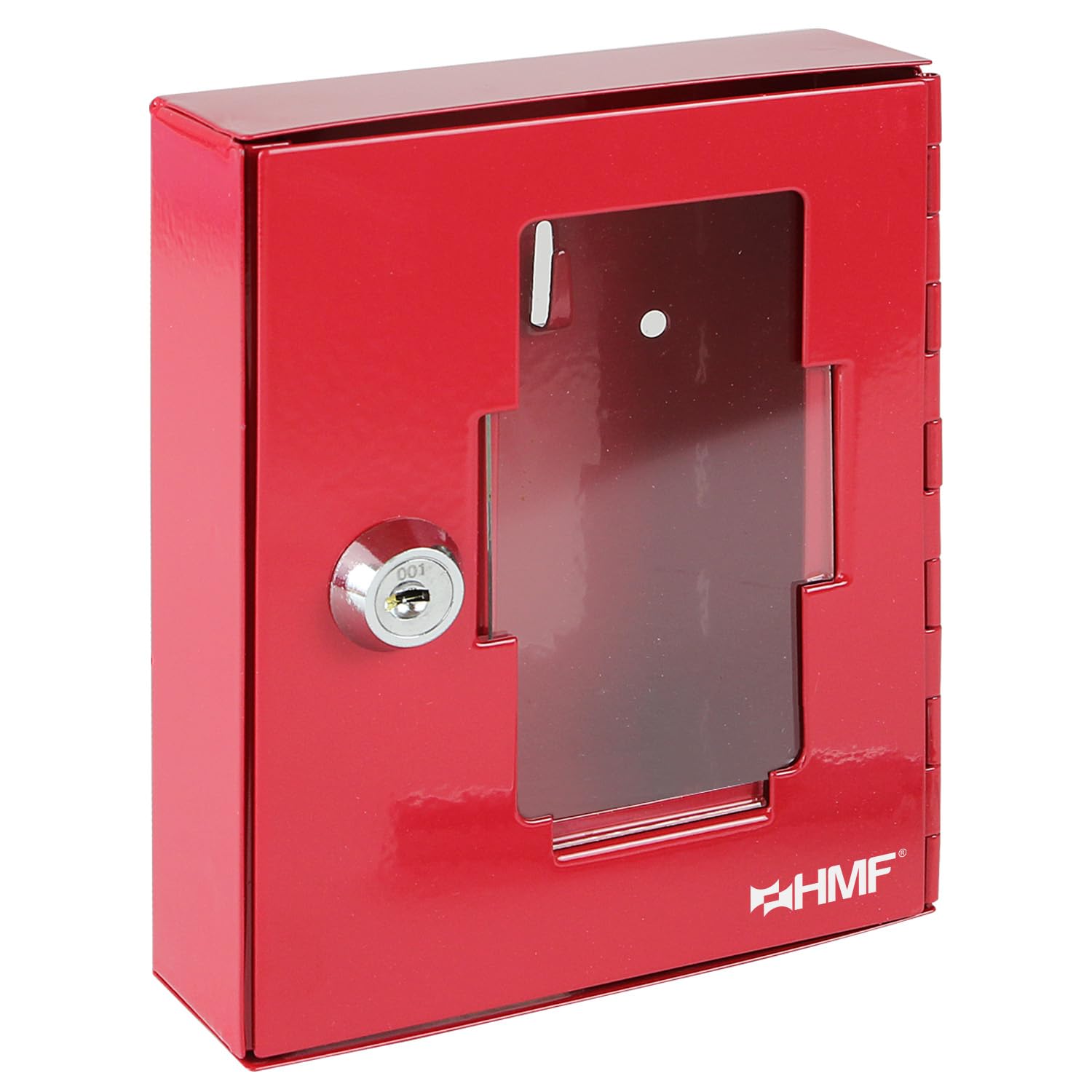 HMF 1020-03 Emergency Key Box 15 x 12 x 4 cm, RAL 3002 red
