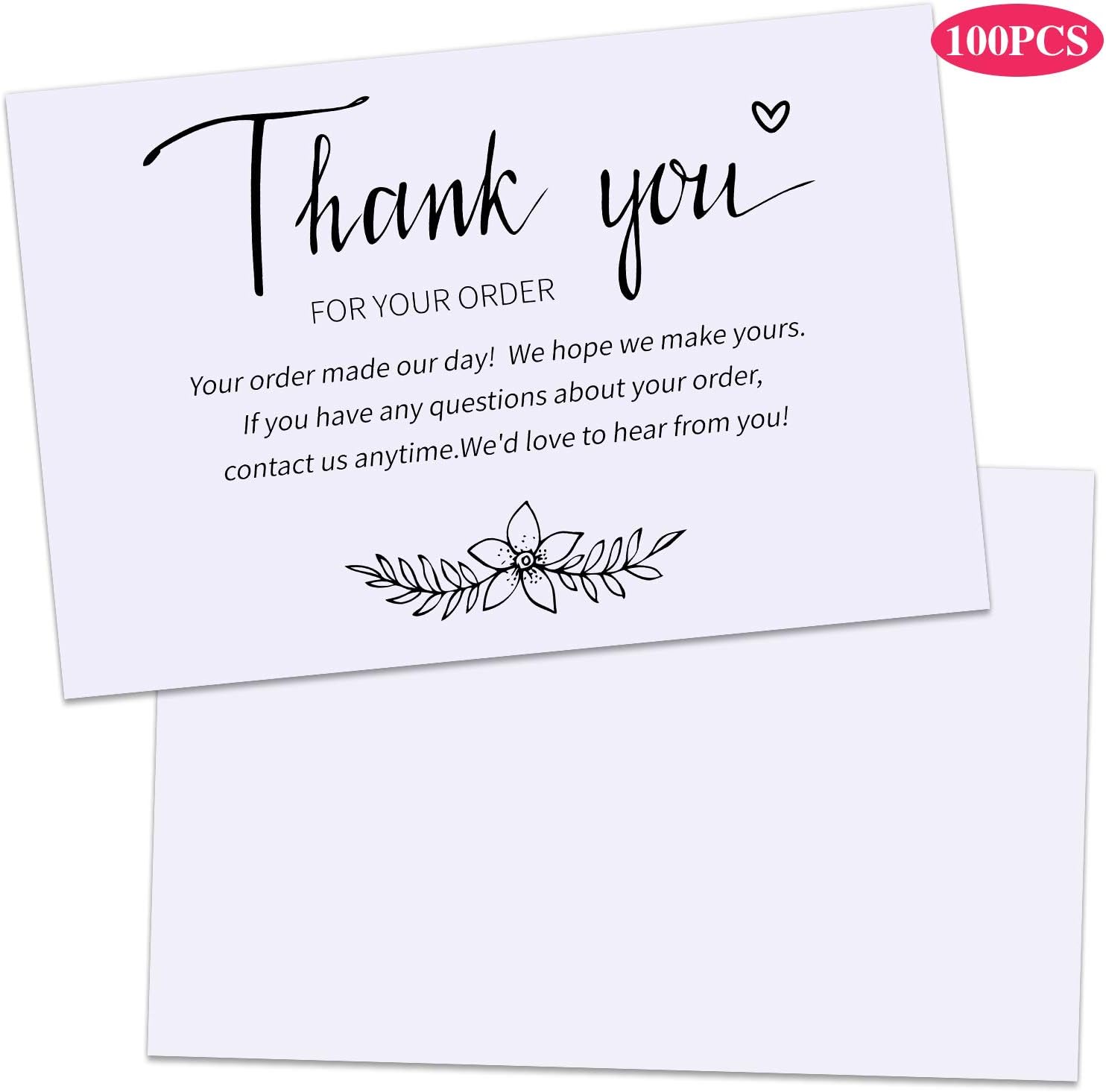 4 Large Postcards You Thank Pieces 100 X Goods Handmade Stores Retail Or Online Business Small Support For Bulk Postcards Greeting Business Degradable Cards Order Your For You Thank Inch 6 Postcards Cards