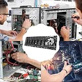 Lodokdre ETH-B75 BTC Mining Motherboard G530 CPU 8G DDR3 128G SSD LGA1155 8 view 5
