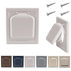NO-PEST VENT, Exclusive Dual Door Dryer Vent Cover