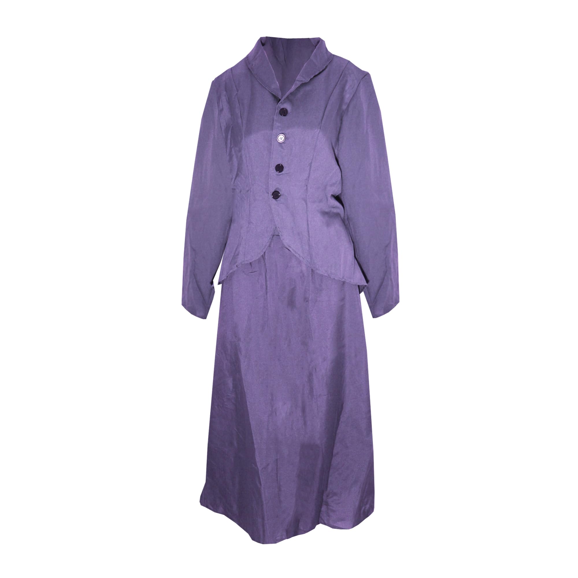 Bristol Novelty Violet Nanny Ladies Costume, Adult Fancy Dress, 12-14 Halloween