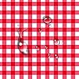 Self Adhesive Ruby Red Plaid Shelf Liner Drawer Liner Contact Paper for Kitchen Cabinets Cupboard Dresser Table Desk Wall Arts Crafts Furniture Decal 17.7X117 Inches