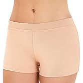 UINASH Women's Shorts Boy Cut Low Rise Spandex Active Dance Shorts Fitness Yoga Gym Workout