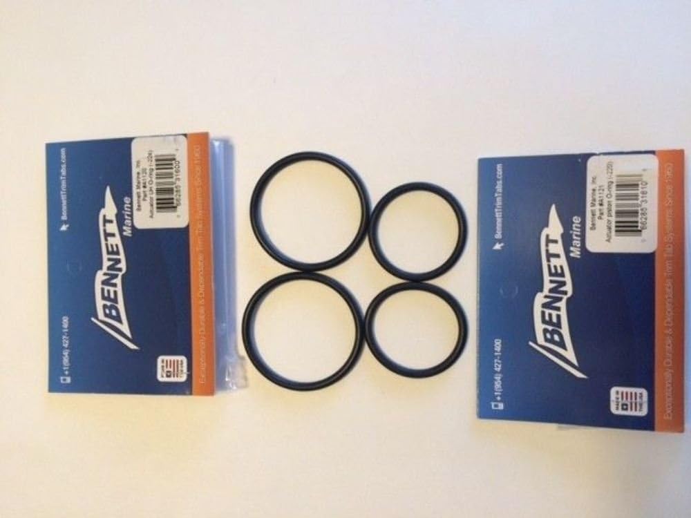New Trim TAB Actuator Piston ORing Set of 4 A1121 A1120
