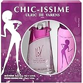 Udv Chic Issime By Ulric De Varens For Women. Set-eau De Parfum 2.5 OZ & Deodorant Spray 4 OZ