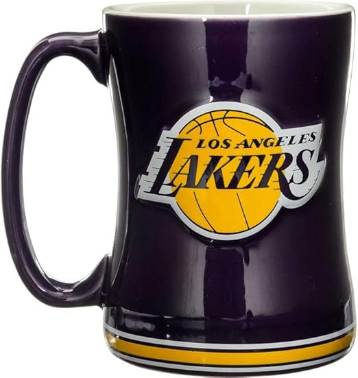 Nba Los Angeles Lakers 276606 Coffee Mug Team Color 14 Oz Amazon Ca Home Kitchen