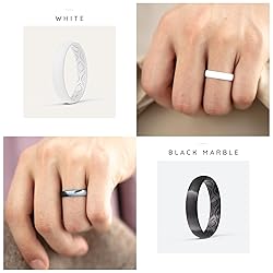 ThunderFit Women Breathable Silicone Promise Rings