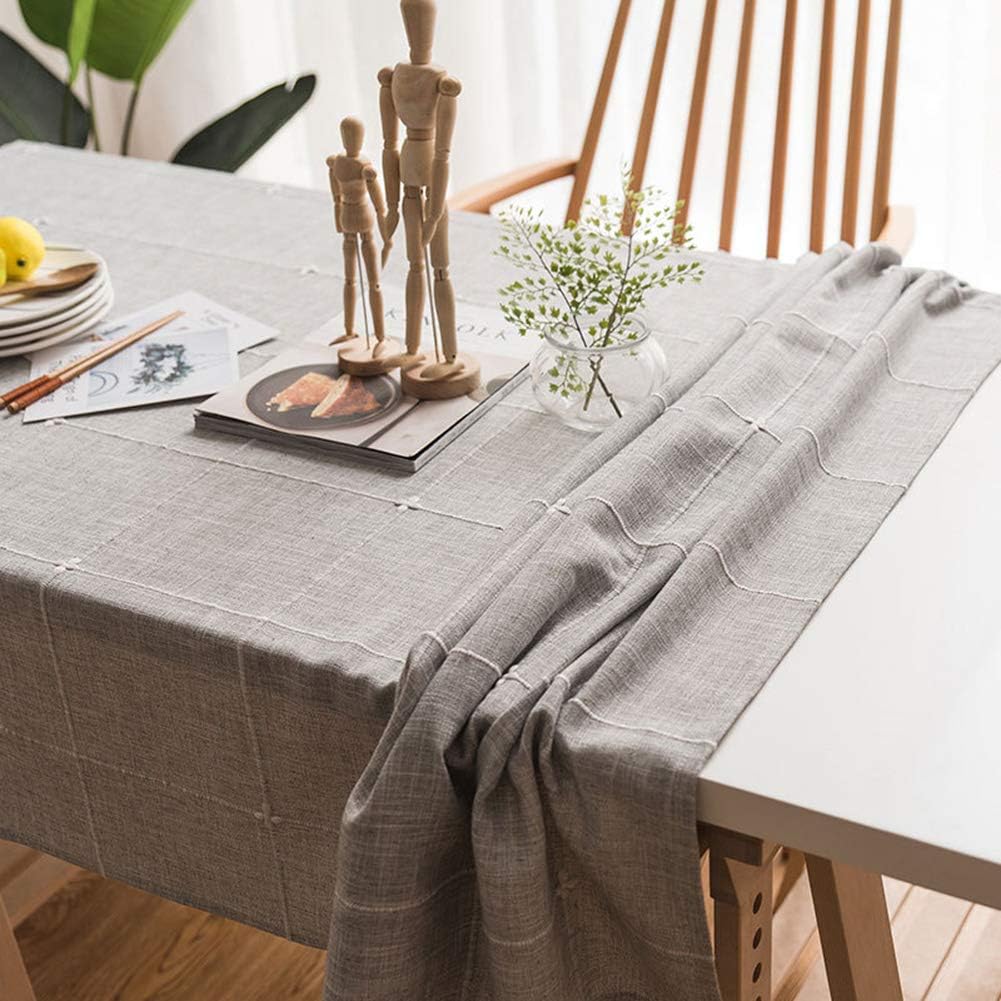 YHCWJZP Rectangle Plaid Pattern Kitchen Dining Table Cover Tablecloth Home Party Decor Kitchen Tools Kitchen Supplies
