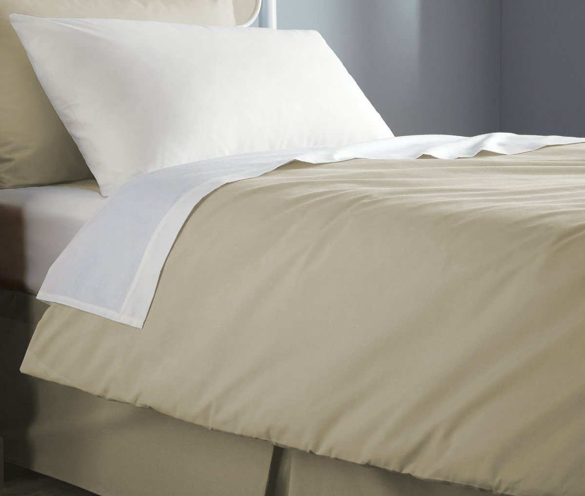 Musbury Flame Retardant Bed Linen Single Duvet Cover Envelope End