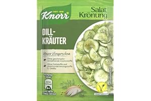 Knorr Salat Kroenung Dill-Kraeuter (Dill Herb) 5-Pack 45g (5 x 9g)