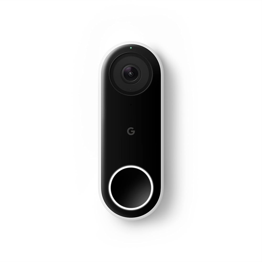 Google Nest Doorbell Wired - Video Doorbell with Person Alerts