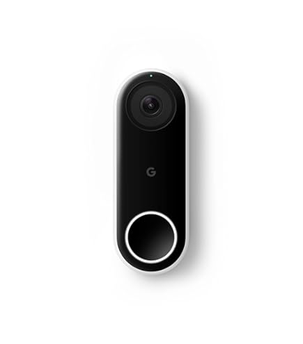 Amazon.com: Google Nest Doorbell (Wired), Video Doorbell with 24/7