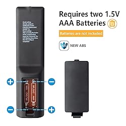 (Pack of 2) Universal TV Remote Compatible for