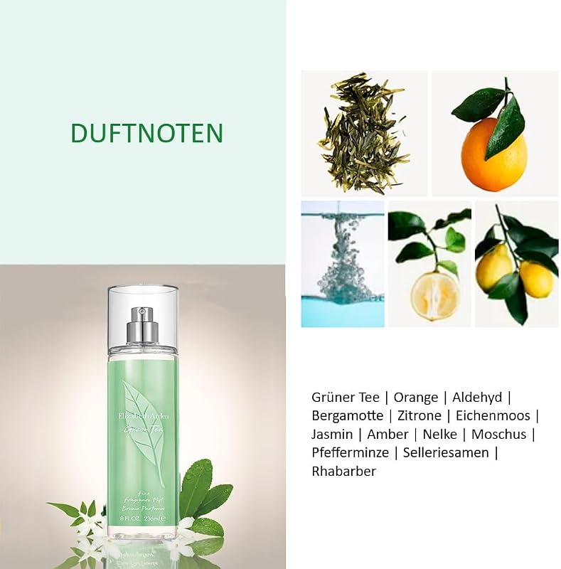 Green Tea Body Mist für Damen 236ml