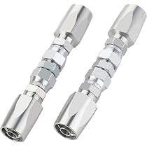 ANCIMOON 2PC 1/2" Reusable Hydraulic Hose Fittings - #08 Single Wire Hose Repair Kit - View #9