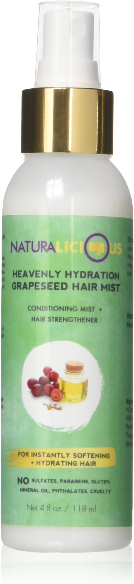 Heavenly Hydration Grapeseed Hair Mist