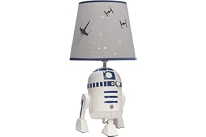 Lambs & Ivy Star Wars Classic Hand Painted R2-D2 Lamp with Shade & Bulb