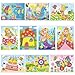 Lizipai Crystal Mosaic Sticker Painting Kids Children Kindergarten Educational DIY Crafts Toys -10 Different