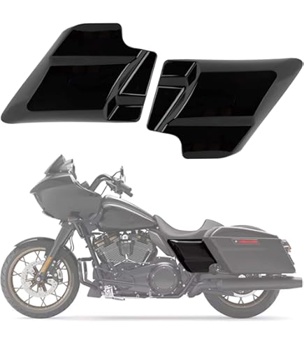 70'SVintage 純正 Electra Glide ポイントカバー Amazon.com: Anzios Carbon Fiber Side Covers for 2009–2023 Harley