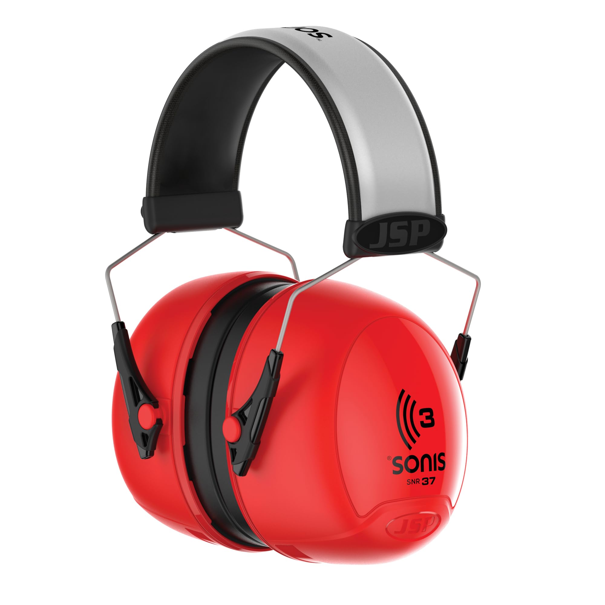 Sonis3 Extra Visibility Adjustable Ear Defenders 37dB SNR (JSP AEB040-0B1-E00)