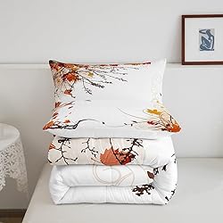 Erosebridal Fall Thanksgiving Bedding Full, Red