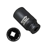 Axle Nut Impact Socket, 30mm 12-Point, 1/2 Inch