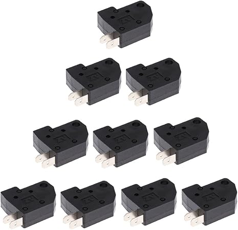 Amazon ブレーキ ライト ユニバーサル 品質保証 ロントブレーキスイッチ 10個入り 左右方向選べる オートバイ用 品質保証 左 バイク電装用スイッチ 車 バイク