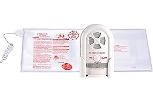 SECURE SAFETY SOLUTIONS Secure Long-Term Bed Alarm for Elderly Adults - Advanced Patient Alarm Monitor with 12" x 30" Bed Sensor Pad - Bed Alarms and Fall Prevention for Dementia Patients