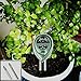 Soil pH Meter, 3-in-1 Soil Test Kit for Moisture, Light & pH/Acidity, Gardening Tools for Home and Garden, Lawn, Farm, Plants, Indoor & Outdoor Plant Care Soil Tester (No Battery Needed)