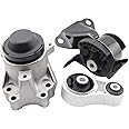 Set of 3 Engine Motor & Transmission Mount Compatible with 2010-2012 Mazda CX-9 3.7L AUTO, Replace OE#EM7004, A4419, A4425