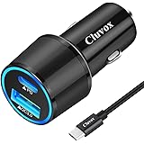 Rapid Type C Car Charger, Compatible for Google Pixel 5a/5/4a/4/3a/3/2/XL, Samsung Note 20/S20/Plus/S10 Fast USB C PD Car Cha