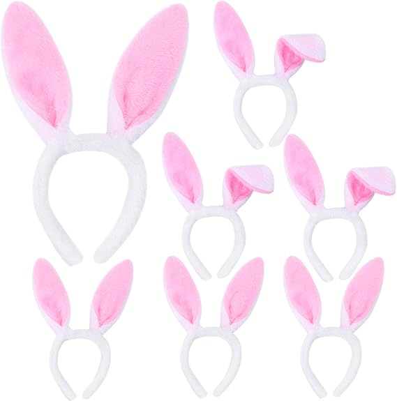 Hasenohren Haarreif Schwarz - Lustiger Party Kopfschmuck Für Frauen