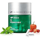 PhosphatidylSerine Memory & Focus Supplement with DHA, Spearmint, Magnesium & Ashwagandha – Brain Clarity, Stress Relief & Cognitive Support – Gluten-Free Vegan, 60 Capsules