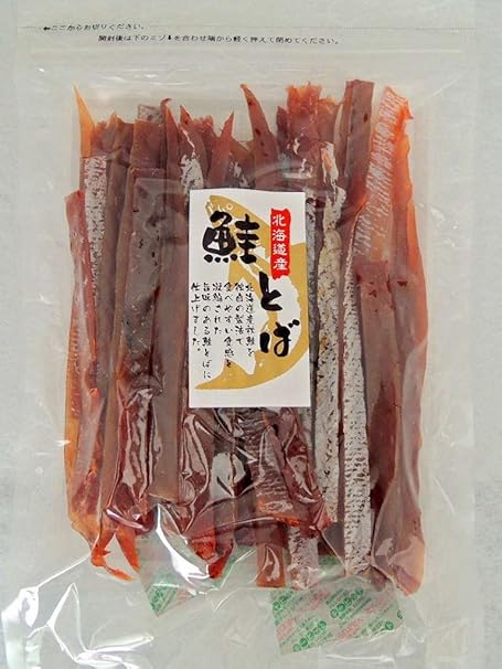 Amazon 北海道産 鮭とば 皮なし 500ｇ 北海道前浜産鮭のみ使用 チャック付き袋 千成商会 おつまみ 珍味 通販