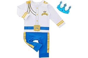 Pezhiqun Baby Boys Charming Prince Astronaut Doctor Outfit Newborn Infant Girls Halloween Vampire Bats Cosplay Costumes