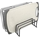 Cutting board organizers (1.0 and 0.6 inch wide slots), cutting board organizer, cutting board storage, biscuit sheets, bakeware organizers for cabinets…