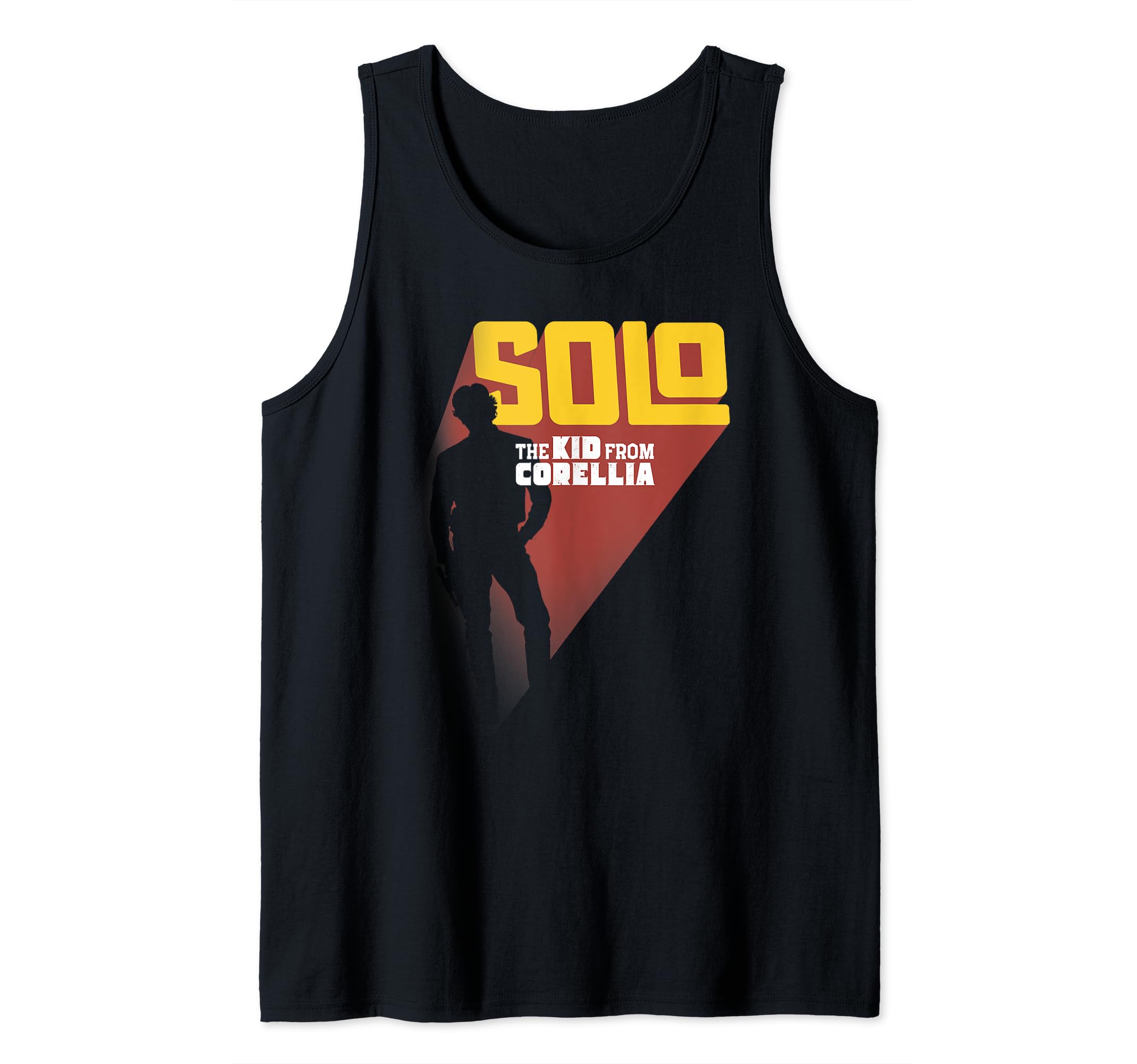 Star Wars Han Solo Movie Kid Silhouette Tank Top
