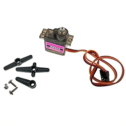 Maxmoral 2pcs MG90S 9g Metal Gear Micro Tower Pro