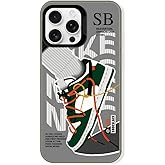 Cairiocoin Vintage Sports Shoes Case Compatible with iPhone 16 Pro Max 6.9 inch, Cool Brand Funny SB Sneaker Phone Case for Boys Girls, Non-Slip Shockproof Protective Rubber Cover Grey