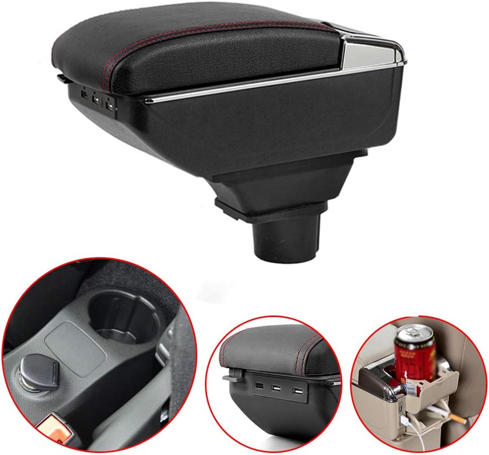 For Smart Fortwo Forfour Car Center Console Armrest Box Interior