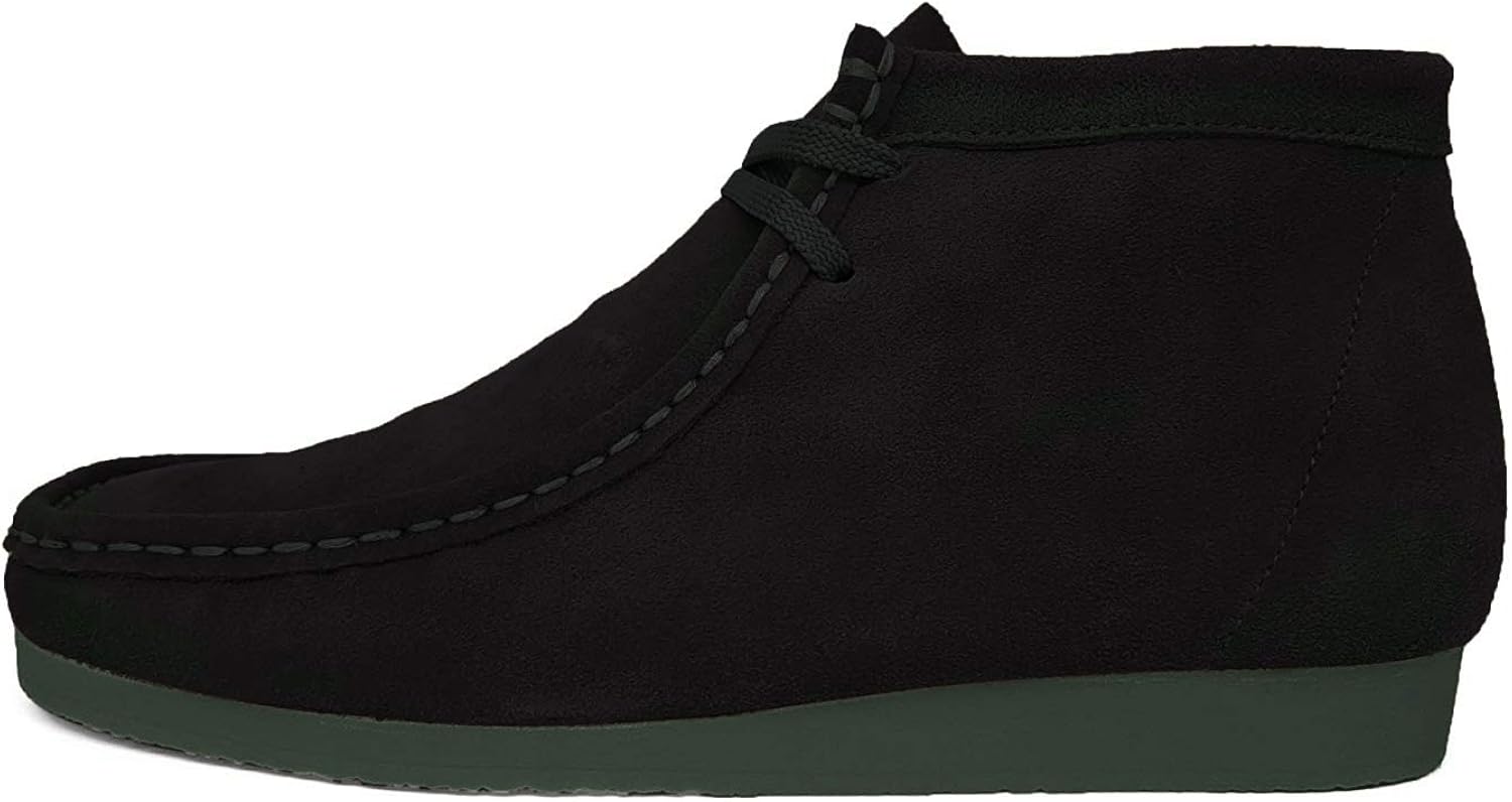 leather wallabees