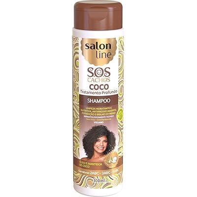 Buy Linha Tratamento Sos Cachos Salon Line Shampoo Coco 300 Ml Salon Line Treatment Sos Curls Collection Coconut Shampoo 10 14 Fl Oz Online In Sri Lanka B06xzlp1sh