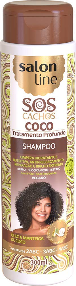 Linha Tratamento Sos Cachos Salon Line Shampoo Coco 300 Ml Salon Line Treatment Sos Curls Collection Coconut Shampoo 10 14 Fl Oz Buy Online In Antigua And Barbuda At Antigua Desertcart Com Productid
