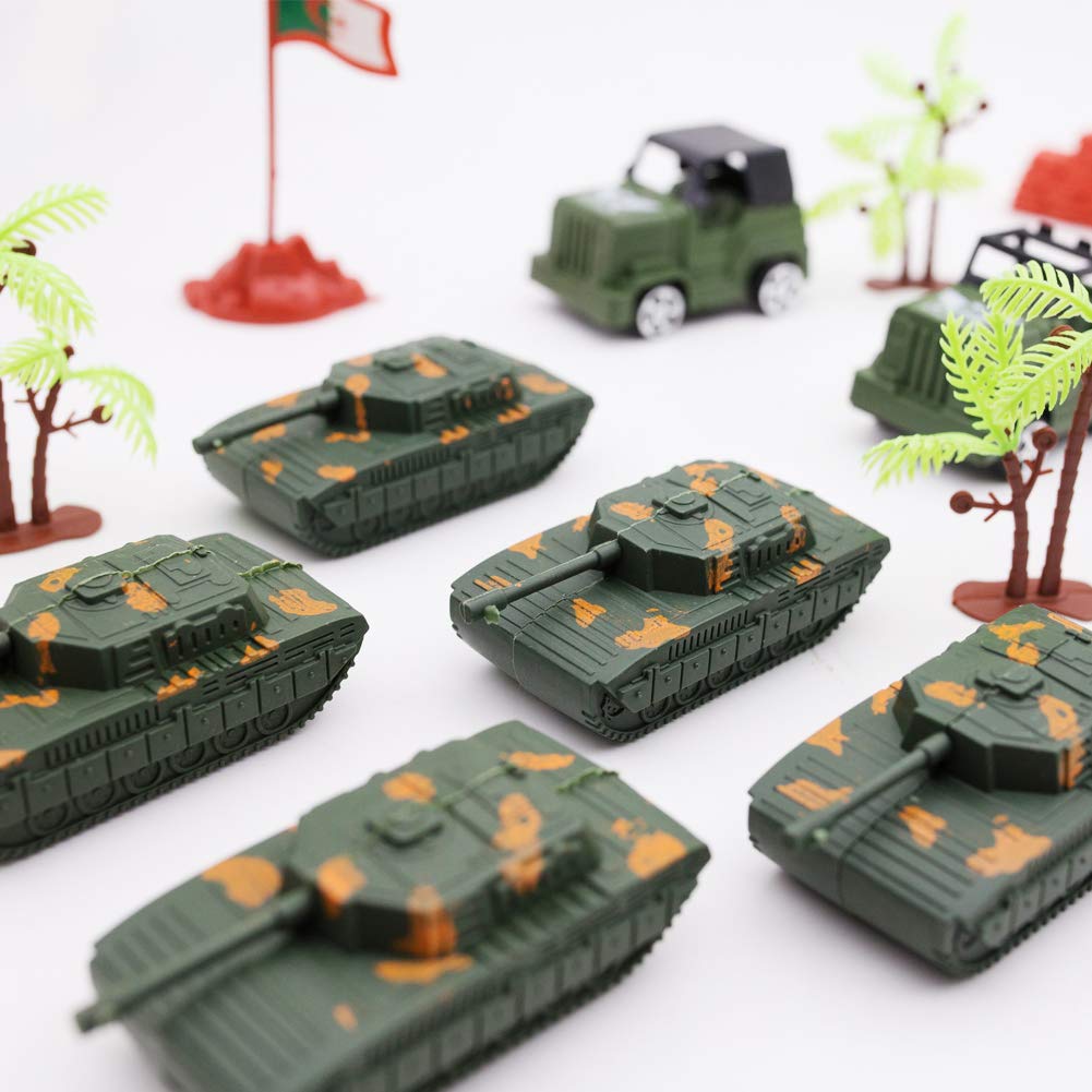 Army Toys, 307 PCS World War II Soldiers Plastic Army Men Combat Special Forces with Hand Bag Birthday for Party Favor