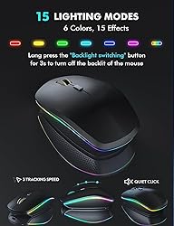 Wireless Keyboard and Mouse Combo - RGB