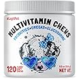 Dog Vitamins - 120 Multivitamins Chews w/Glucosamine Chondroitin, Probiotics Digestive Enzymes and Omegas - Supplement for Overall Health - Joint Support, Immune Health, Skin and Heart Health