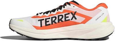 Homme Terrex Agravic Lite Shoes, FTWR White/Core Black/Impact Orange, 43 1/3 EU