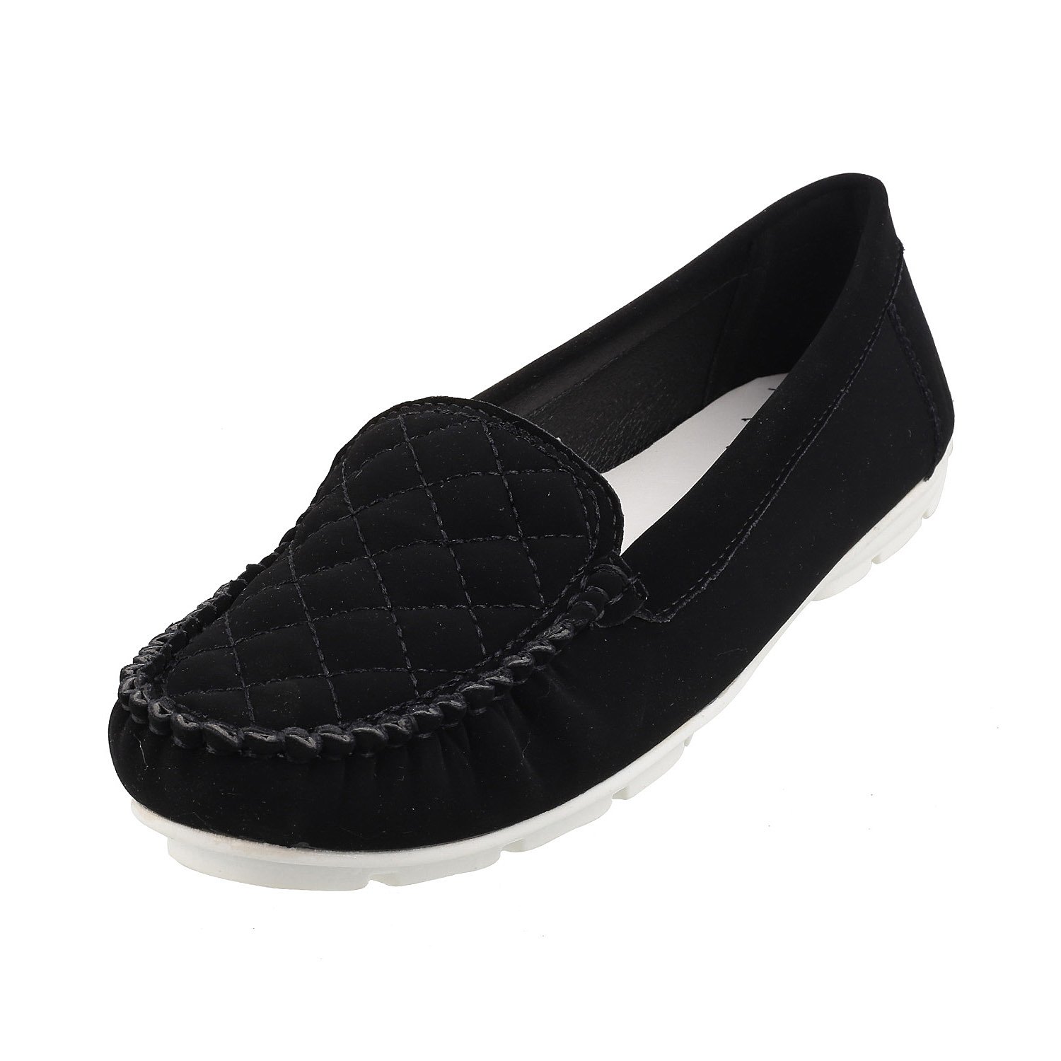 mochi women black synthetic loafers ( 31-8046 ) 31-8046-11-black