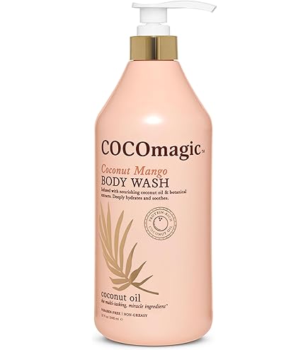 ボディソープ Beauty Magic whirich Amazon.com : Cocomagic Coconut Mango Body Wash | Hydrating Coconut
